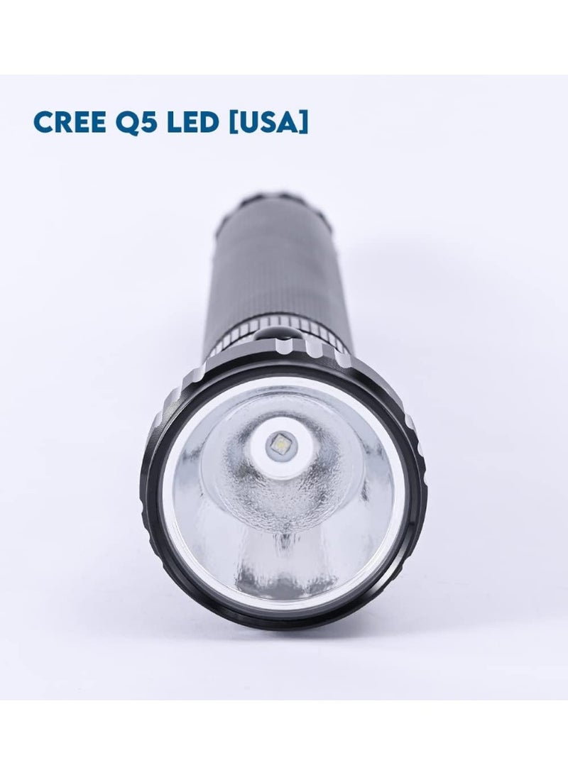Strong Lite Stronglite Rechargeable LED Flashlight - High Quality Aluminum - 3200 Meters Long Range Torch Light - High Luminous CREE LED USA With 100000 Hours Working - Bright, Strong lite - SRL3400LED - Image 3