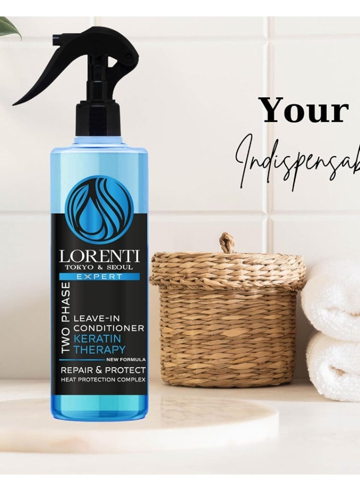 لورنتي بخاخ بلسم مغذي من لورينتي طوكيو وسيول | يُصلح الشعر ويحميه ويزيد من حجمه | بلسم عميق مضاد للتجعد للشعر (معالج بالكيراتين) - Image 2