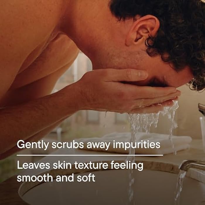 Harry's Exfoliating Face Wash for Men, Gentle Facial Skin Care Products with Volcanic Rock Exfoliant, 2 Fl. Oz, Pack of 3 (Trial and Travel Size) - Image 4