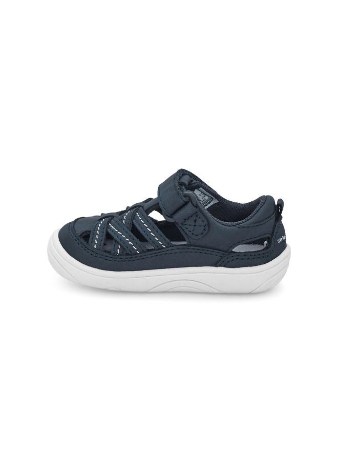 Stride Rite 360 Unisex-Child Amos 2.0 Sandal, Navy, 3 Infant - Image 4