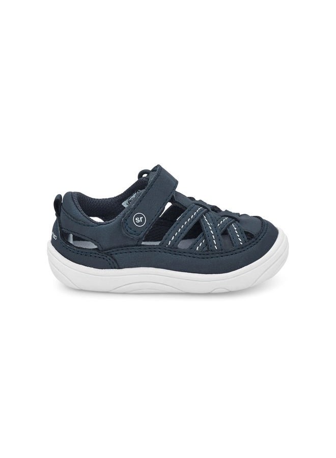 Stride Rite 360 Unisex-Child Amos 2.0 Sandal, Navy, 3 Infant - Image 5