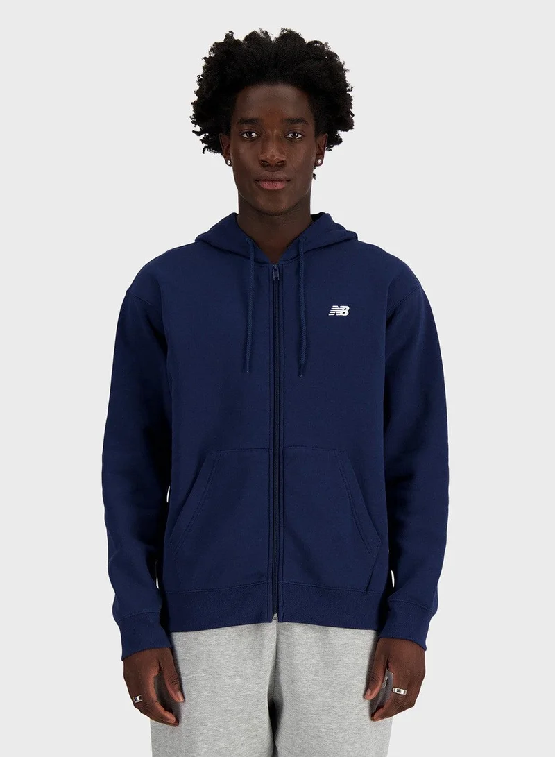 نيو بالانس Essential Logo French Terry Jacket