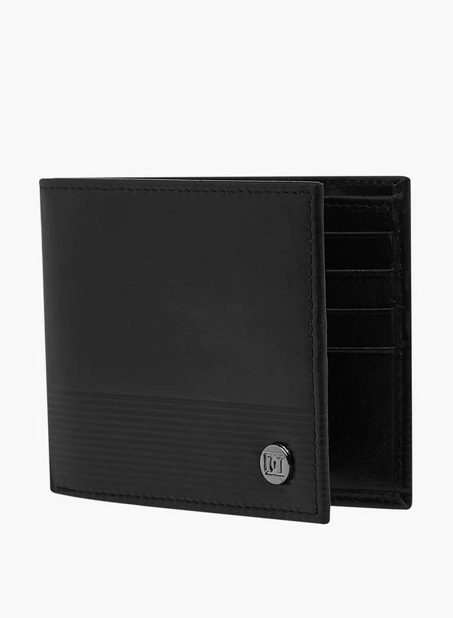دوتشيني Mens Bi-Fold Leather Wallet