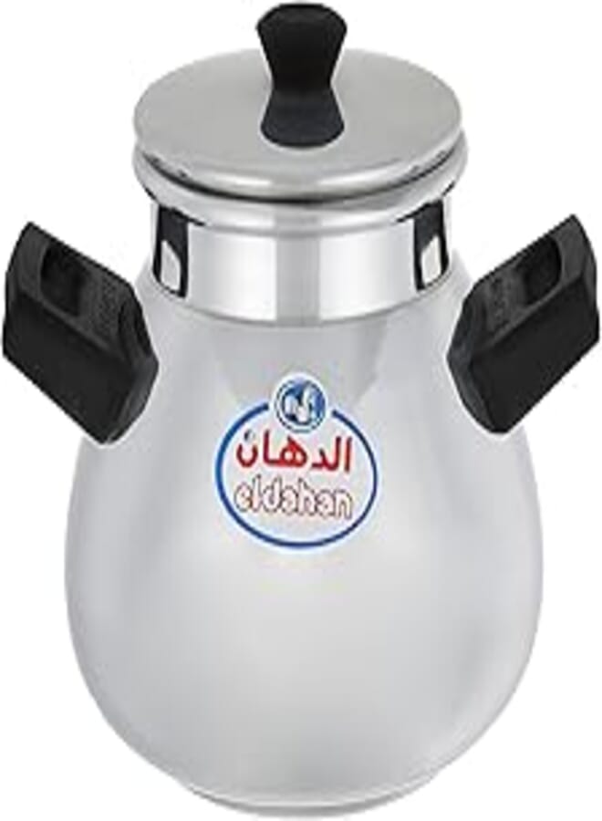 El Dahan Beans Cooking Pot with Bakelite Handle - Size 1 - Silver