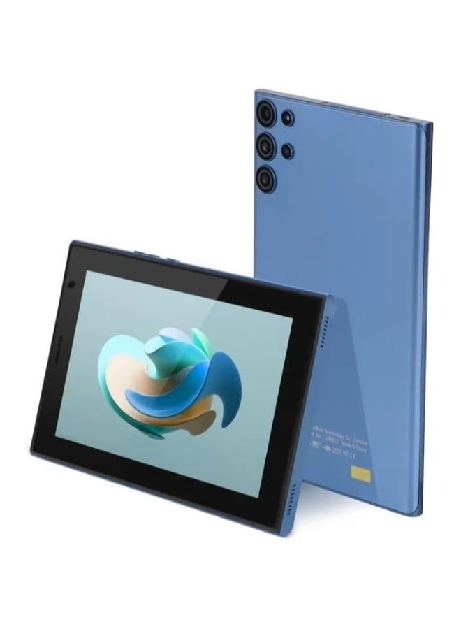 REBENUO CM522 Tablet a screen7inch screen size supports 5G LTE connection Compatible BUILT IN 6GB RAM 128GB BUILT IN MEMORY With Android Quad-Core Processor Wifi  Supported Face Unlock Tablet PC (Blue)  - Image 2