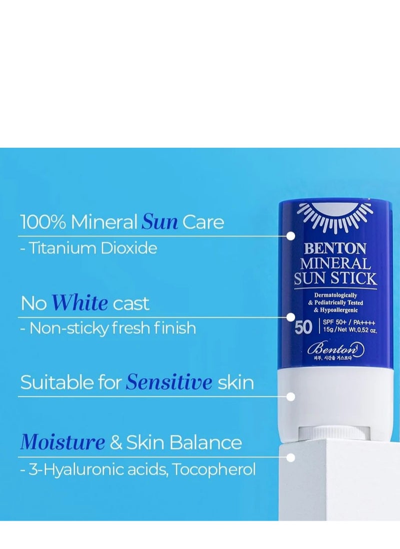 Benton Mineral Sun Stick SPF50+,15g - pzsku/Z86F8AD70D816567BB61DZ/45/_/1729257546/a9192763-4dd0-4386-91cb-d381f603a3f8