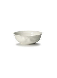 Mikasa Mikasa Italian Countryside Stoneware Soup/Cereal Bowl, 7-Inch, Set of 4, 24 ounces,White  - Image 2