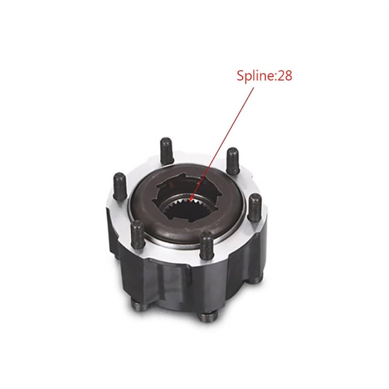 Wivplex 2 PCS Free Running Wheel Hub Lock for Nissan - Image 2