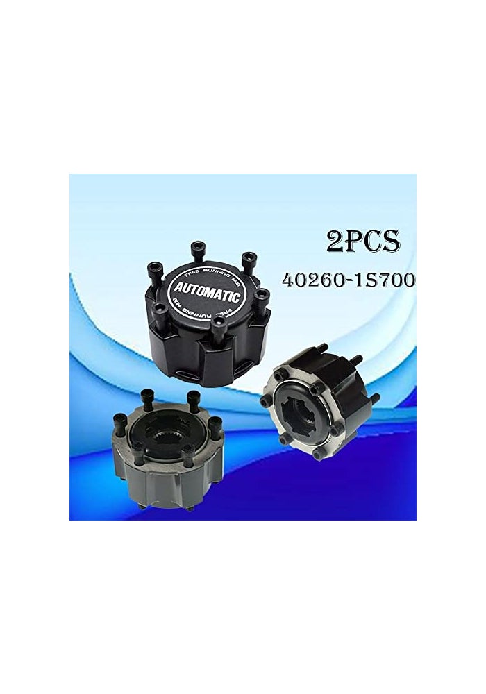 Wivplex 2 PCS Free Running Wheel Hub Lock for Nissan - Image 4