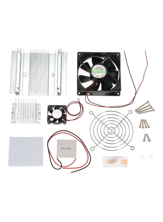 NIBEMINENT DIY Thermoelectric Peltier Refrigeration Cooling System Kit Multicolour - Image 1