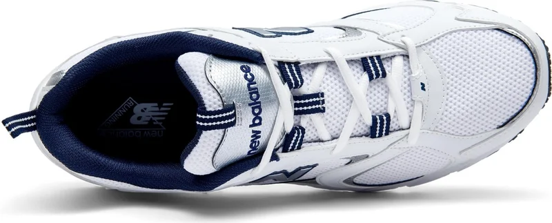 نيو بالانس Unisex Sneaker Sports Shoes White Navy ML408WN V8