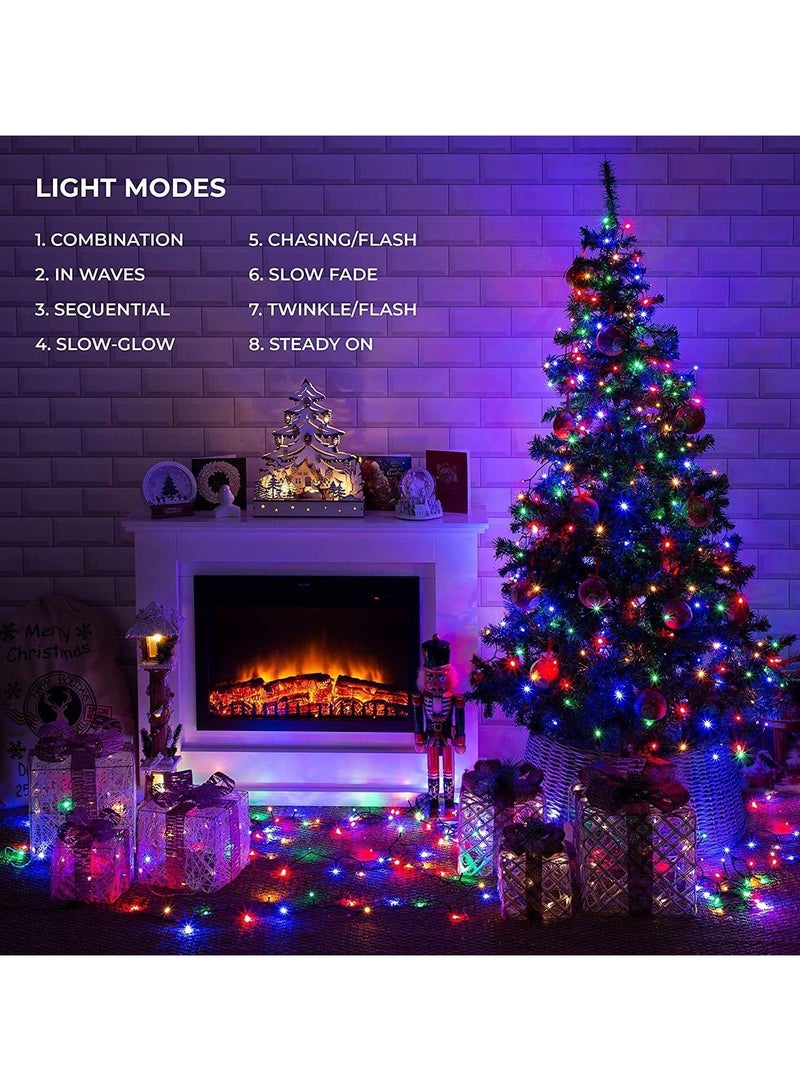 Generic 50M 500 LED Fairy Lights – Multicoloured, Mains Powered  - Image 2