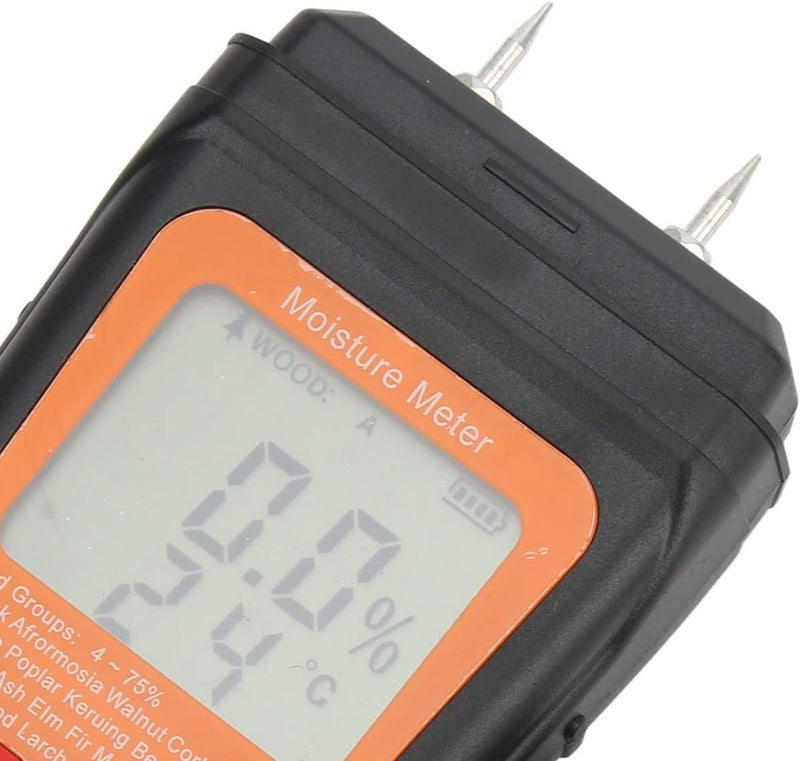 Wood Meter Temperature Detector Tester Digital Display Tool Paper Wall Tester Smart Convenient Use Wood Materials High Accuracy - Image 4