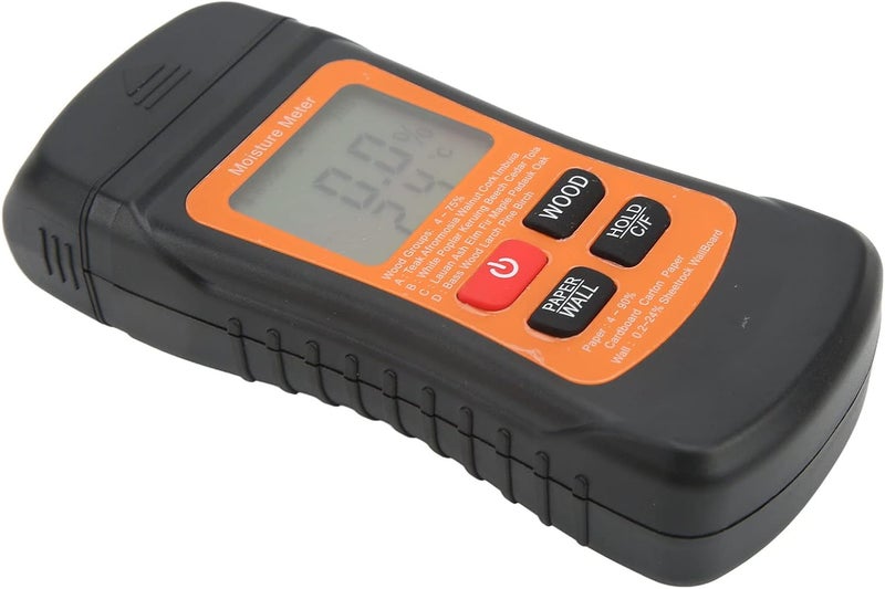 Wood Meter Temperature Detector Tester Digital Display Tool Paper Wall Tester Smart Convenient Use Wood Materials High Accuracy - Image 3