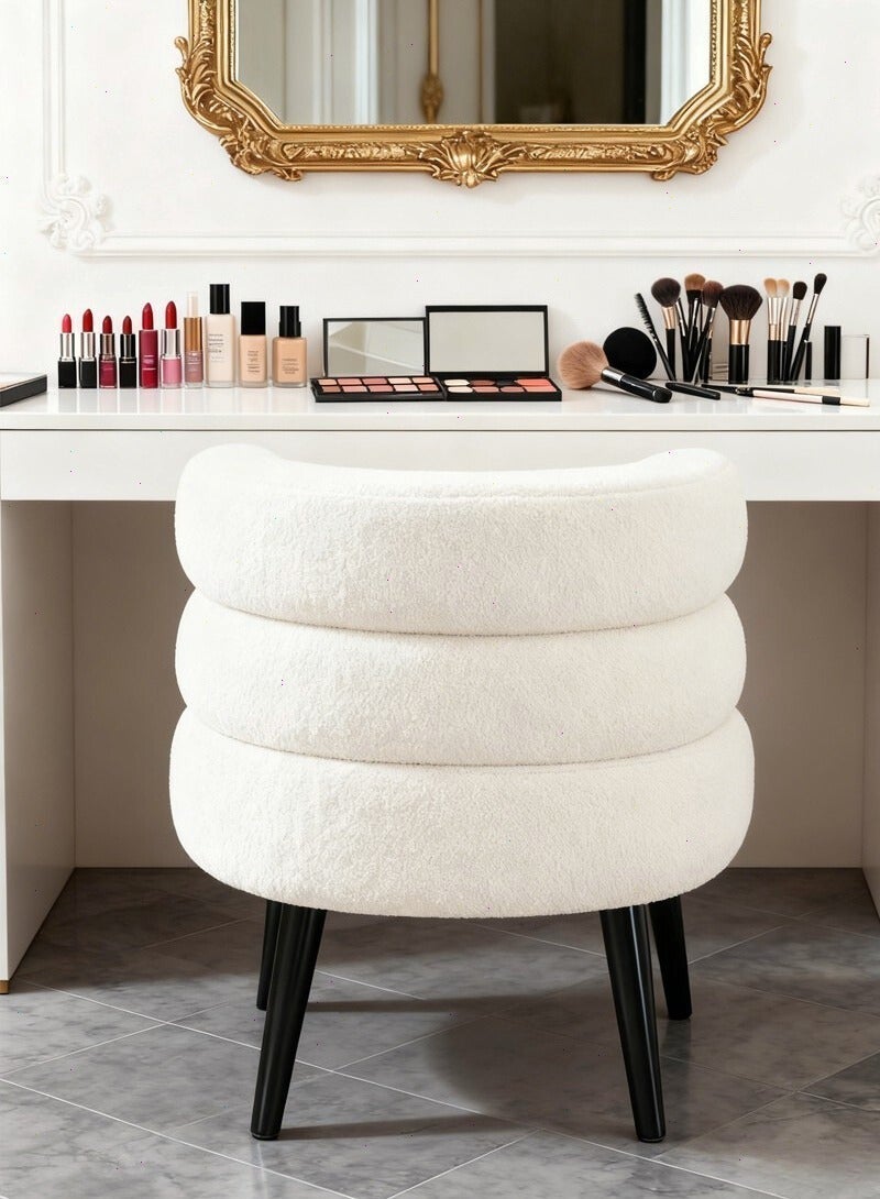 Elegant Fashion Chair - Premium Makeup Chair/Sofa Chair with Ergonomic Design, Suitable for Vanity, Living Room, Bedroom & Balcony, Durable & Chic - Image 5