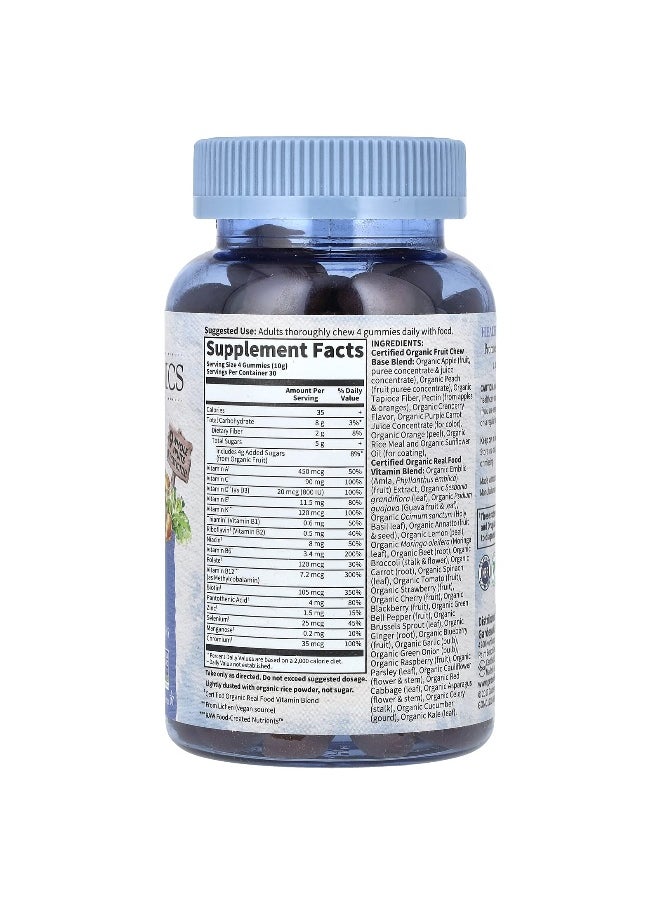 Garden of Life Garden of Life, Organics, Men's Multi, Organic Berry, 120 Vegan Gummy Drops  - Image 2