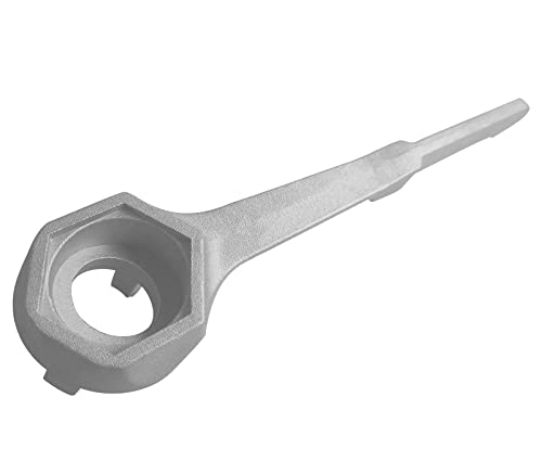 WINTOWIN Aluminum Drum Wrench, Drum Plug Bung Wrench for Opening 10 15 20 30 50 55 Gallon Drum, Fits 2 in and 3/4 in Bung Caps - Image 5