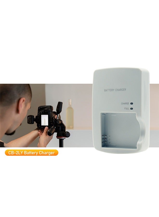 CB-2LY CB-2LYE Charger for Canon NB-6L NB-6LH Battery PowerShot D10 D20 D30 SD770 IS SD980 SD1200 SD1300 SD3500 SD4000 SX170 SX240 IS SX260 SX500 SX510 HS S90 S95 S120 S200 SX510 IXUS 300 HS  - Image 2