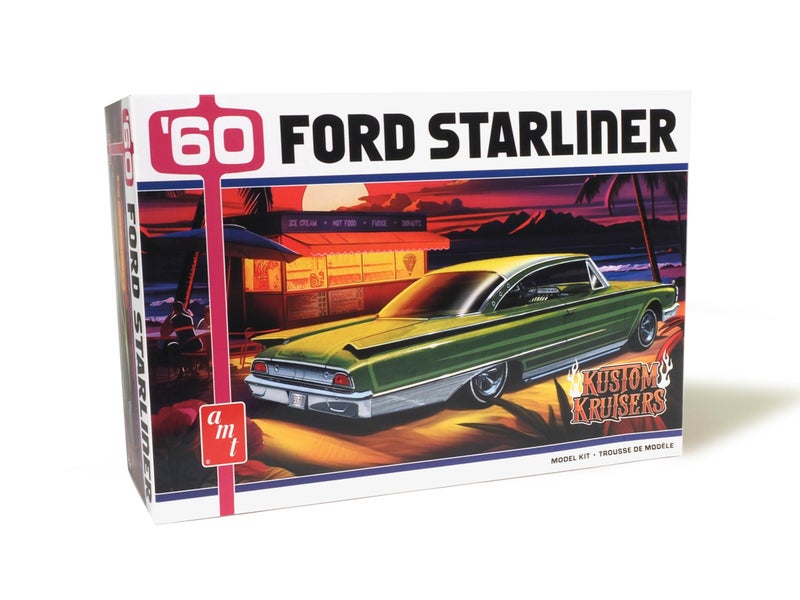 AMT 1960 Ford Starliner Custom 1:25 Scale Model Kit - Image 1