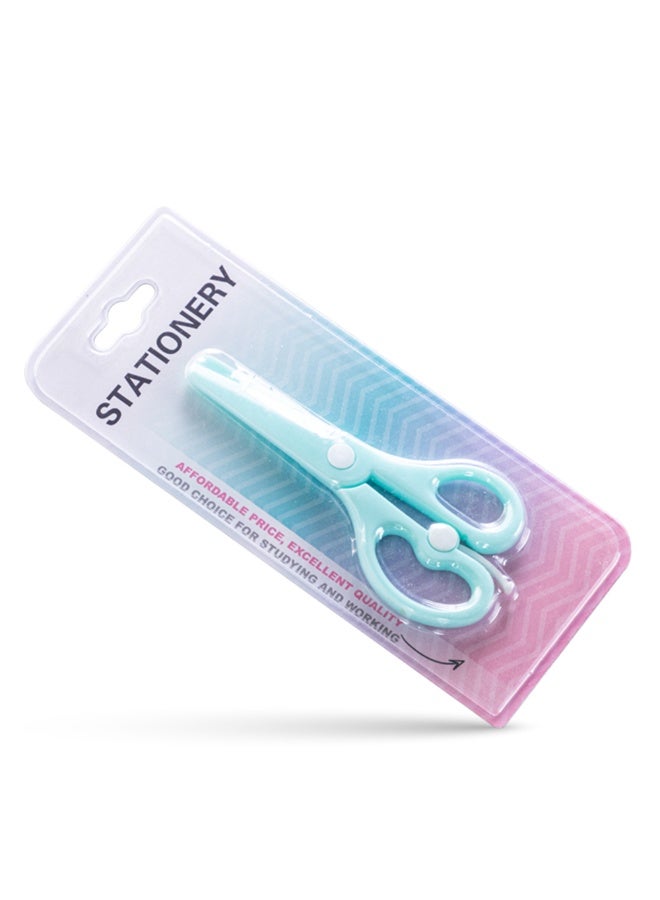 Eazy Kids Eazy Kids School Scissors for Kids w/ Lock– Blue - Image 2