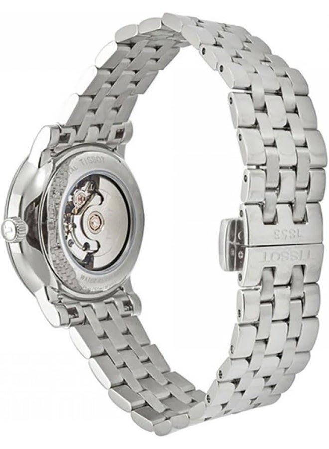 TISSOT Analogue Classic Silver Strap Women's Wrist Watches - T122.207.11.051.00 - Image 2
