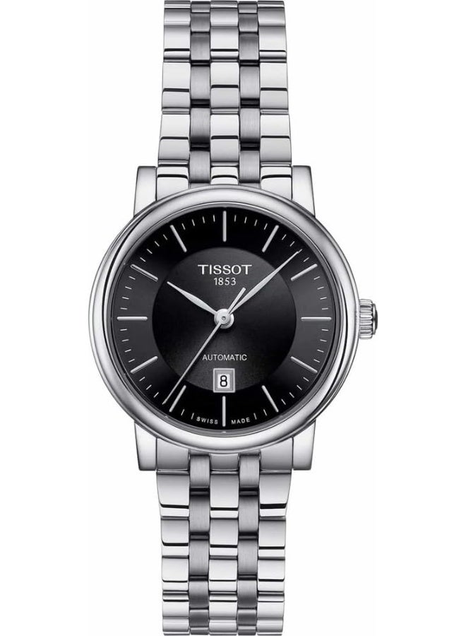 TISSOT Analogue Classic Silver Strap Women's Wrist Watches - T122.207.11.051.00 - Image 1