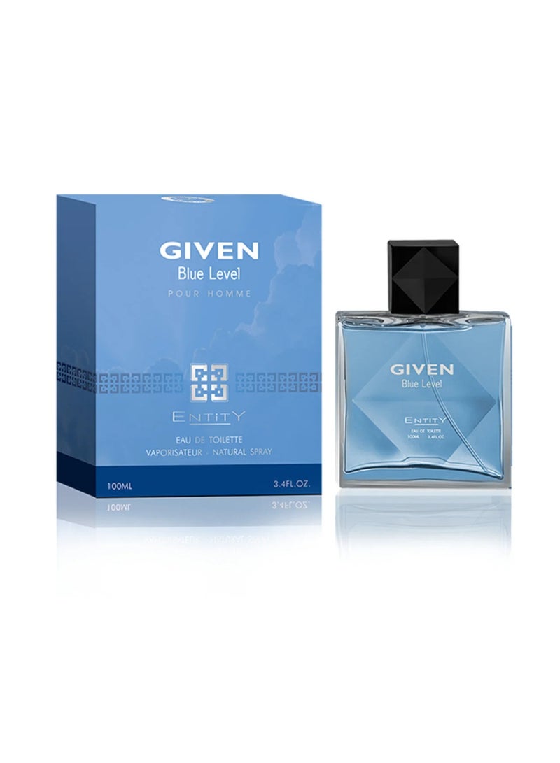 Entity Given Blue Level Homme Eau de Toilette 100ml