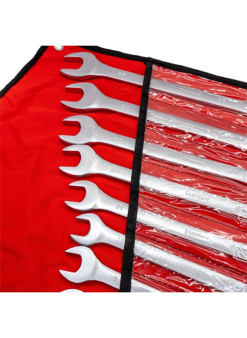 TiTi 6048 Combination Wrench Set 10-32 mm 14 Pieces (With Cloth Bag)  - Image 3