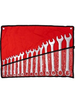 6048 Combination Wrench Set 10-32 mm 14 Pieces (With Cloth Bag)