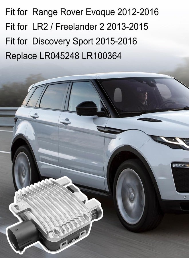 QLZOZB Radiator Cooling Fan Control Module Fit for Discovery Sport 2015-2016 Range Rover Evoque 2012-2016 LR2 / Freelander 2 2013-2015 Replace LR045248 LR100364 - Image 5