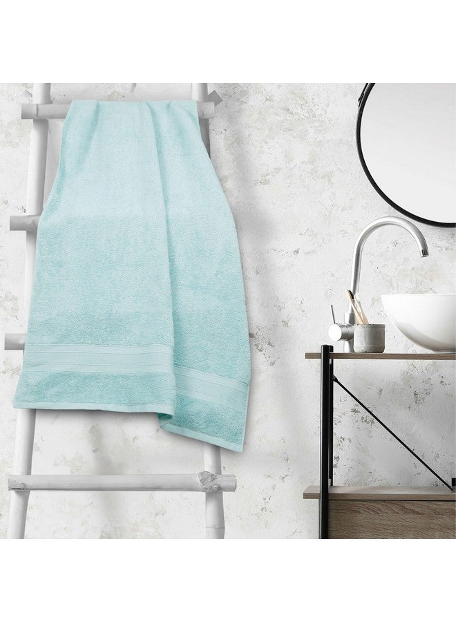 Trident Soft Comfort Air Rich 100% Cotton Towels for Bath, 500 GSM Large Size Bathroom Towels for Men/Women, 1 Piece Bath Towel (69cm x 137cm), Nile Blue - Image 2