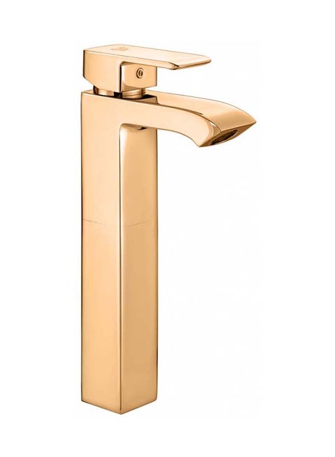 Project Single-Lever Basin Mixer On The Floor And Overflow Rose Gold Rak14121