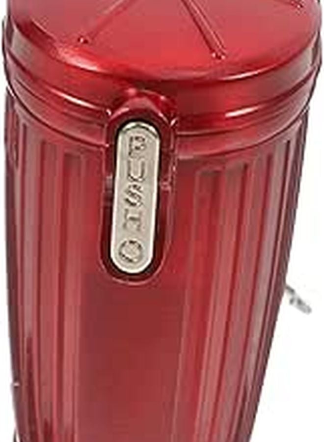 Portable Pocket Ashtray with Key Ring Sealed Lid for Car Travel Indoor Outdoor Use - Image 1