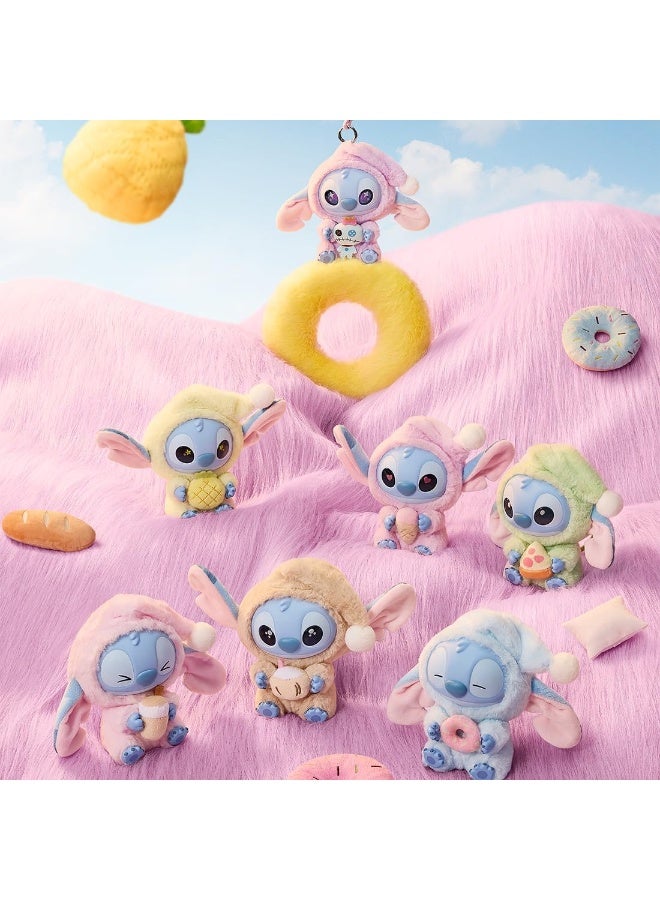 صندوق مفاجآت للأطفال، مجسم ستيتش فينيل، سلسلة "تناول شيئًا قبل" القابلة للتجميع، مجسم رائع في وضعية النوم والأكل للأطفال وهواة الجمع، هدية مفاجأة غامضة - Image 2