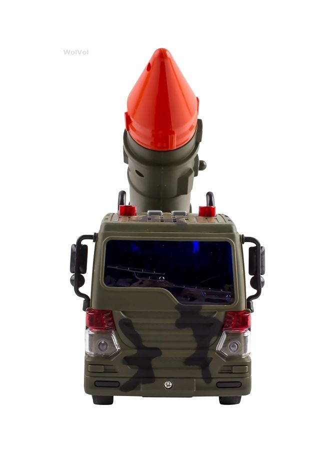 NIBEMINENT Friction Powered Launcher Fighter Military Truck Multicolour 4.8 x 12.8 7.8cm - Image 4