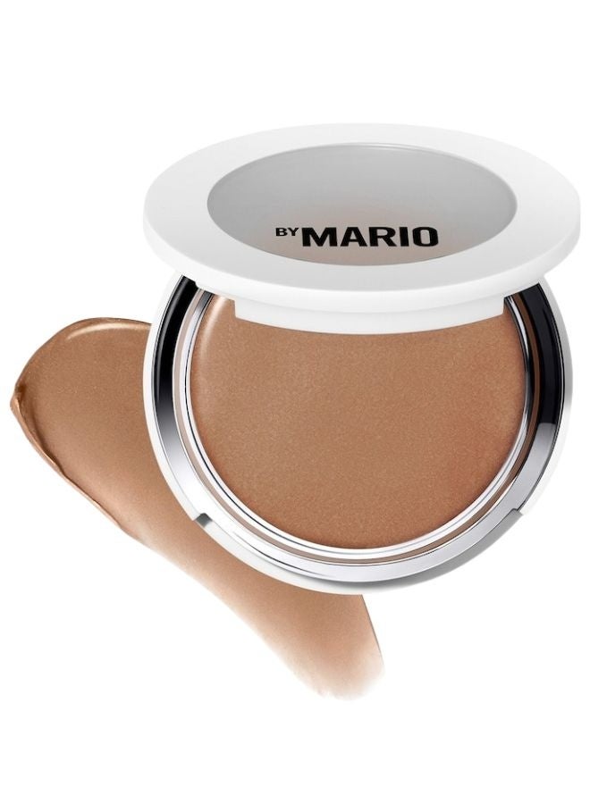MAKEUP BY MARIO SoftSculpt Transforming Skin Enhancer Medium Dark – Warms Medium to Medium-Dark Skin Tones, 0.18 oz / 5 g | Sheer Cream Bronzing & Skin Enhancing Balm - Image 1