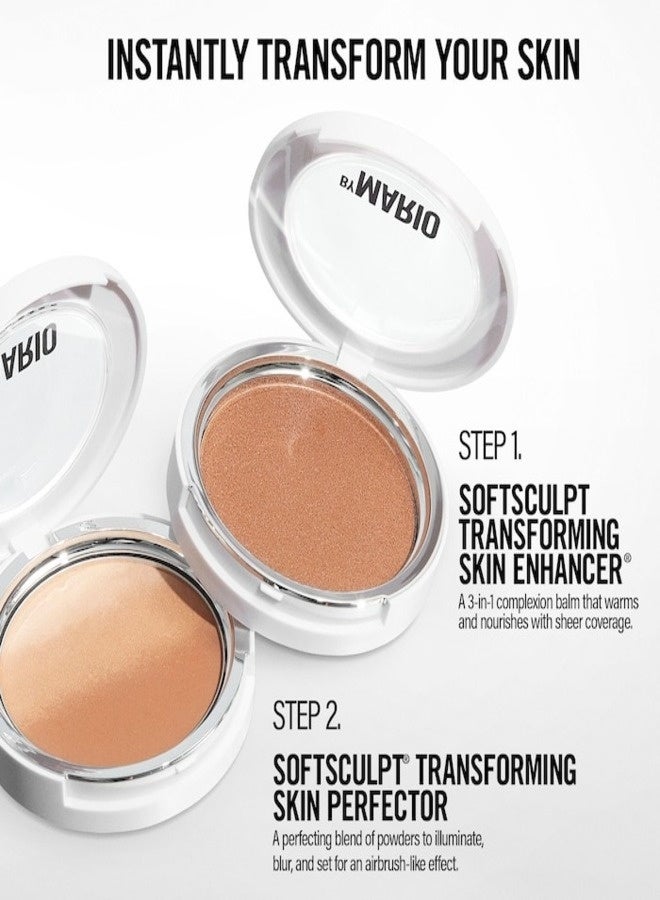 MAKEUP BY MARIO SoftSculpt Transforming Skin Enhancer Medium Dark – Warms Medium to Medium-Dark Skin Tones, 0.18 oz / 5 g | Sheer Cream Bronzing & Skin Enhancing Balm - Image 5