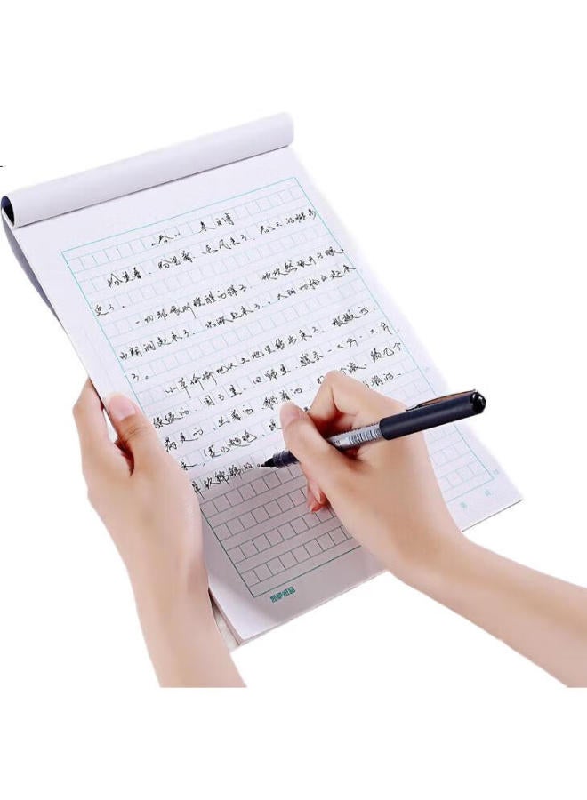 Kaisa 300-Word Grid Writing Paper, 16K 40 Sheets, Composition Paper, Diary Paper, A-16402, High School Student Learning Tool - Image 1