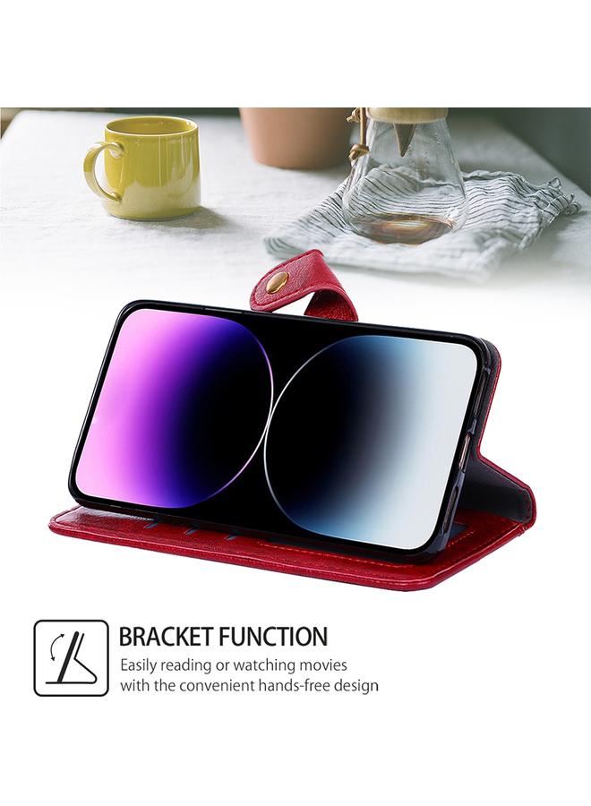 Zaboon Case For Infinix Note 40 Pro 5G Zipper Bag Leather Phone Case - Image 4