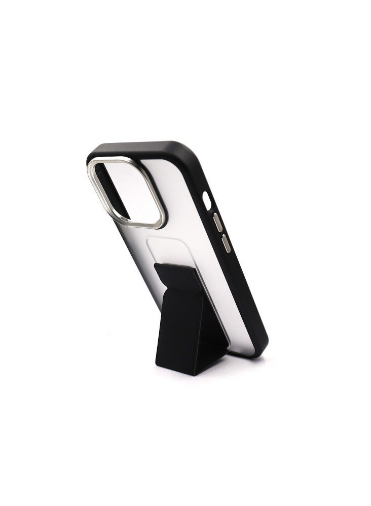 New iPhone 15 Case with Magnetic Kickstand, Black - Image 2