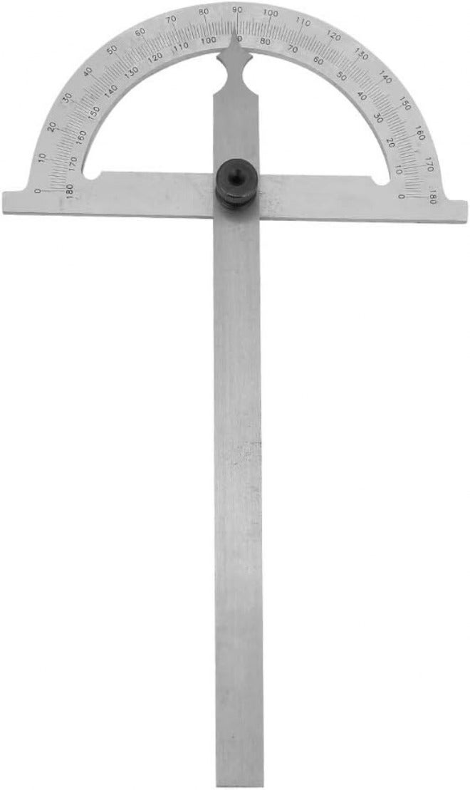 180 Degree Protractor, 80x120mm Angle Finder, Stainless Steel Practical for Measure Instrument Industrial Instrument - Image 4