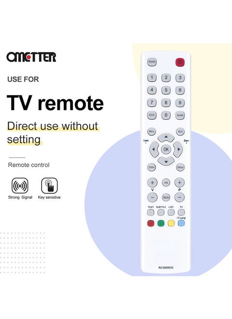 Suitable for TCL TV Remote Control RC3000E03 RC3000L02 RC3000M01 RC3000M13 RC3000N02 RC3000M11