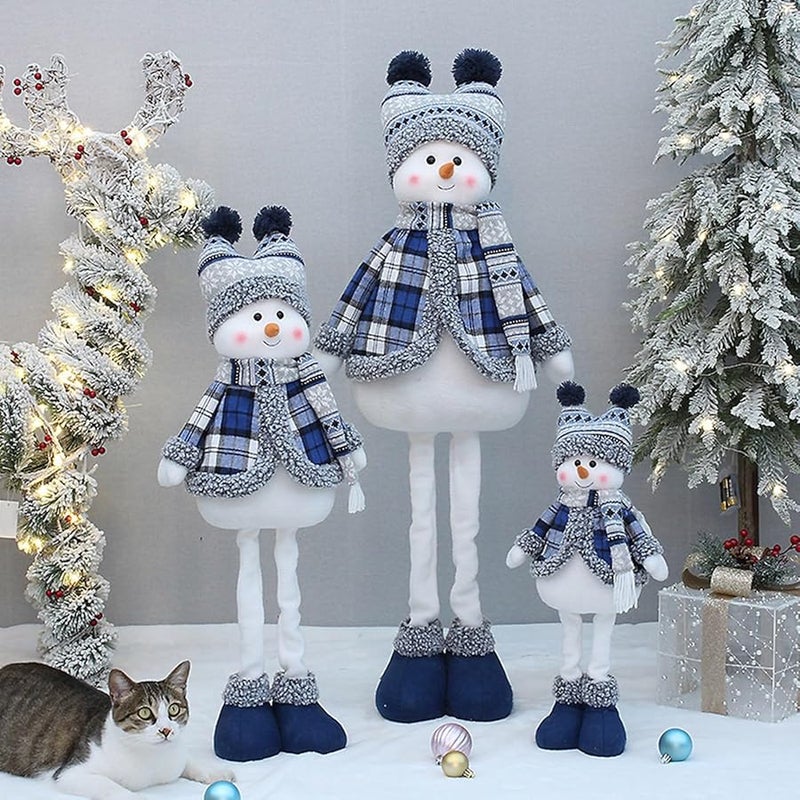 Christmas Long Legged Doll Ornament Snowman Standing Decor Yh239903 a - Image 5