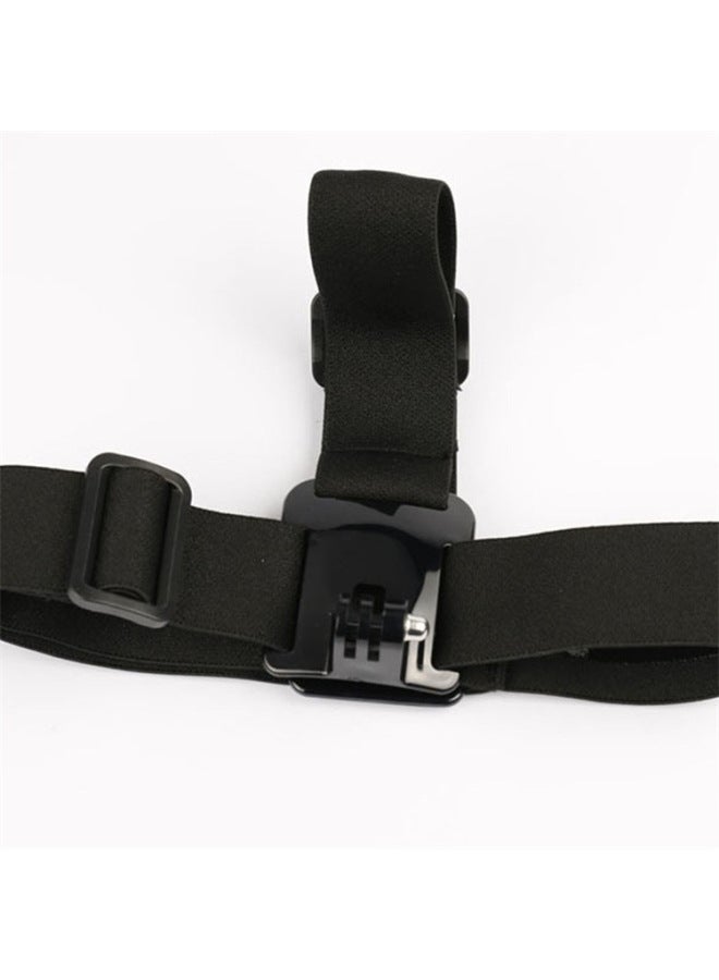 Generic GOPRO DJI Small Ant Sports Camera Head-mounted Fixed Bracket Non-slip Three Rubber Head Belt Head Wear-Color:Three Glued Smooth Surfaces - Image 4