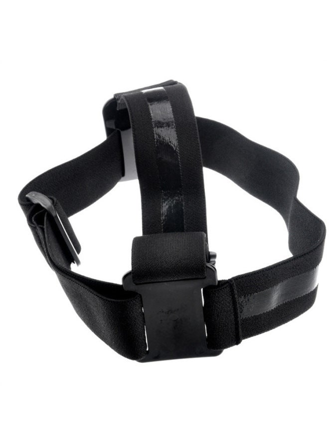 Generic GOPRO DJI Small Ant Sports Camera Head-mounted Fixed Bracket Non-slip Three Rubber Head Belt Head Wear-Color:Three Glued Smooth Surfaces - Image 3