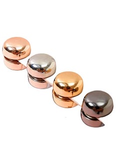 MIRFA 4-piece Hijab Magnetic Pins Multifunctional Strongest Commercial Strength Colourful Scarf Small Pins for Women Round Shape  - Image 2