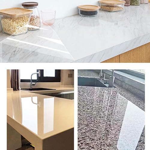 COSMOS STAR Oil Proof Wall Stickers Wallpaper Kitchen Backsplash Wall Protector and Heat Resistant (24x60 Kitchen/Film) - Image 5