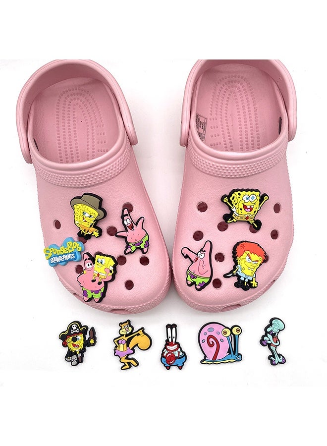 12PCS Crocs Shoe Decoration Charms,  Series Charms Shoes Charm for Crocs Hole Hole Shoe, for Kids Boys Girls Men Women Party Supplies - Image 4