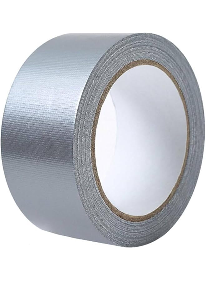 promass promass 1 Roll Duct Tape | 2 inches x 15 yards Strong Adhesive Silver Tape for Packing, Kitchen Home, Office, Indoor & Outdoor Use - Image 1