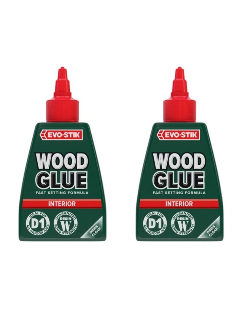 EVO-STIK  Resin Wood Adhesive 250ml - 2 Pcs - Image 1